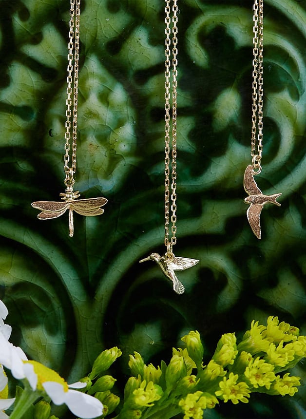 Luxury Nature Necklaces Alex Monroe Designer Jewellery Archive Sale