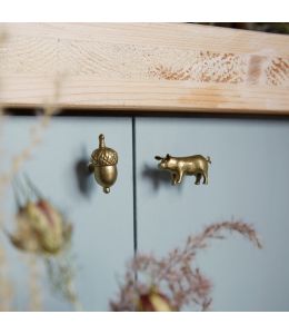 Suffolk Pig Drawer Handle