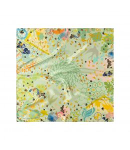 Alex Monroe x Heti’s Colours Bees in Bloom Silk Scarf