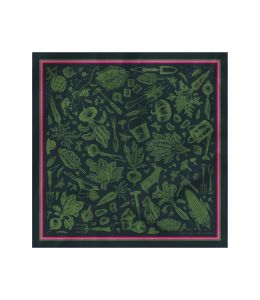 Alex Monroe x Kate Cregoe Potager Silk Scarf 