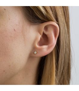 Diamond Seruni Stud Earrings