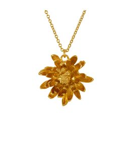 Chrysanthemum Flower Necklace Product Photo