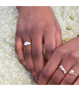 Chrysanthemum Leaf Ring