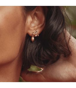 Lemon Blossom Stud Earrings with Lemon Drops