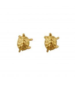 Racing Tortoise Stud Earrings Product Photo