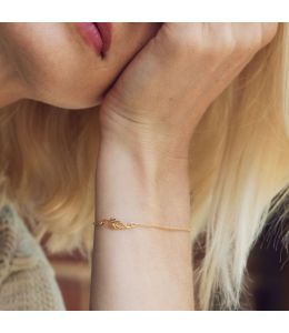 Little Fern Leaf Bracelet