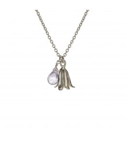 Silver Little Bluebell Necklace Product Photo