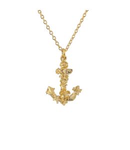 Floral Anchor "Hope" Necklace | Alex Monroe Jewellery