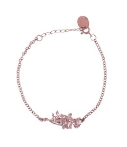 Wildrose In-Line Bracelet with Freshwater Pearl