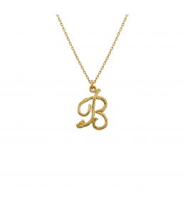 18ct Yellow Gold Enchanted Twig Alphabet - Letter B Product Photo