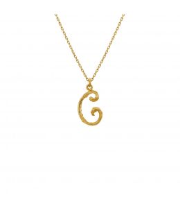 18ct Yellow Gold Enchanted Twig Alphabet - Letter C Product Photo