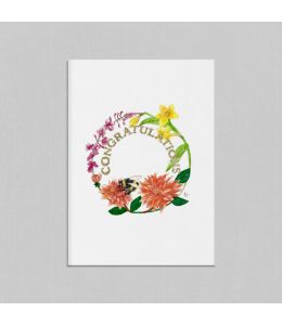 Congratulations Illustrated Greetings Card