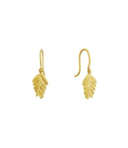 Woodland Grass Hook Drop Earrings Product Photo