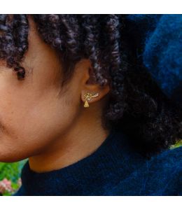 Tinker Bell Stud Drop Earrings