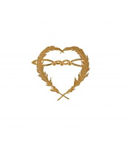 Feather Love Heart Clasp Product Photo