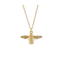 18ct Yellow Gold 18ct Inbetweeny Bee Necklace Product Photo