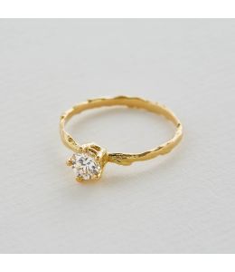 4.5 mm Diamond Eyebright Ring