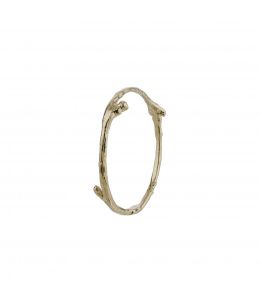 18ct White Gold Fine Twig Ring Product Photo