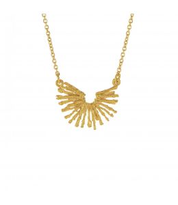 Nest Structure Half-Circle Necklace Product Photo