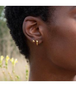 Teeny Tiny Starfish Single Stud Earring