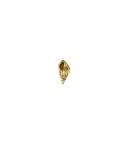 Teeny Tiny Shell Single Stud Earring Product Photo