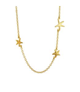 Starfish Family Short Necklace 