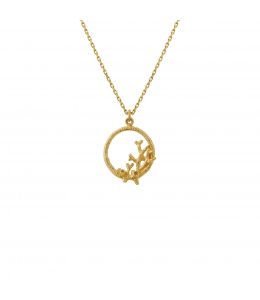 18ct Yellow Gold Delicate Reef Loop Necklace Product Photo