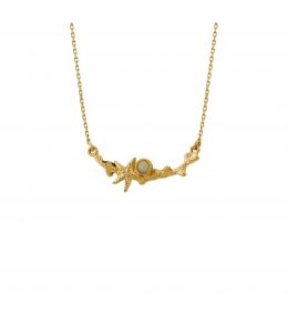 18ct Yellow Gold Reef Necklace with Opal Product Photo