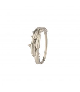 Silver Shoal of Fish Ring Product Photo