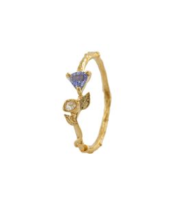 Vine & Leaf 'Moi Et Toi' Ring