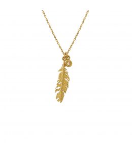 Plume & Champagne Diamond Necklace