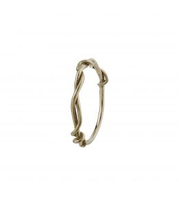 18ct White Gold Entwined Ring Product Photo