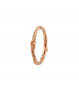 18ct Rose Gold Birch Band 2mm Product Photo