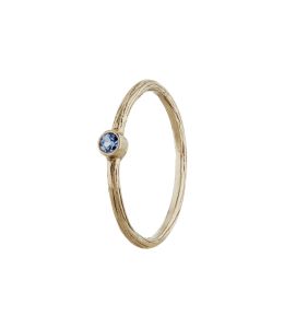 Papina Ring with 2.5 mm Hydrangea Sapphire