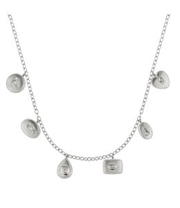 Silver Sensory Devotion Large Charm Necklace Product Photo