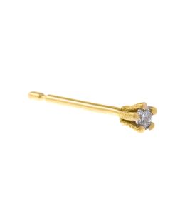 Single Diamond Stud Earring Product Photo