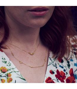 The Beekeeper Floral Chain Necklace