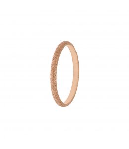 18ct Rose Gold 1.5mm Bee Texture Band Product Photo