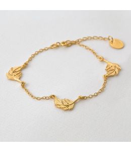 Three Feather Bracelet