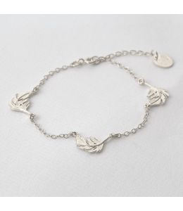 Three Feather Bracelet