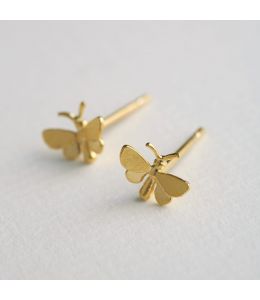 Tiny Butterfly Stud Earrings