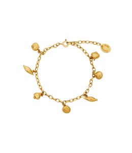 Gold Plate Know Your Onions Charm Bracelet Product Photo