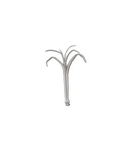 Silver Leek Pin Brooch Product Photo