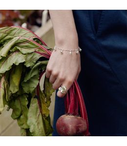 Wrapped Chard Leaf Ring