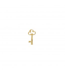 Teeny Tiny Garden Key Single Stud Earring Product Photo