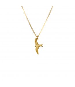 Teeny Tiny Swallow Necklace Product Photo