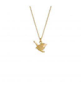 Teeny Tiny Wren Necklace Product Photo