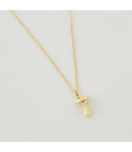 Teeny Tiny Mushroom Necklace