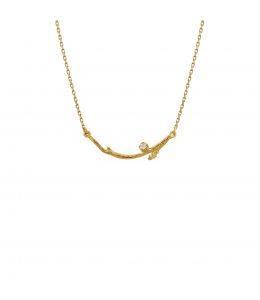 Diamond Wildwood Curve Necklace Product Photo
