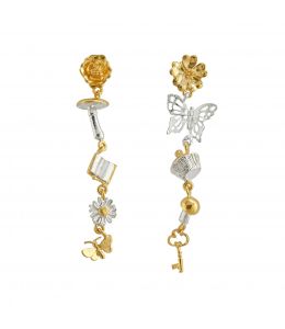 Tumbling Charm Earrings Product Photo